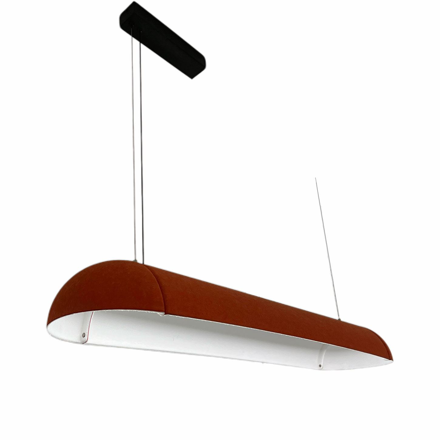Acoustic DIY Lighting 0090 – Contemporary DIY Sound-Reducing LED Fixture - Image 2