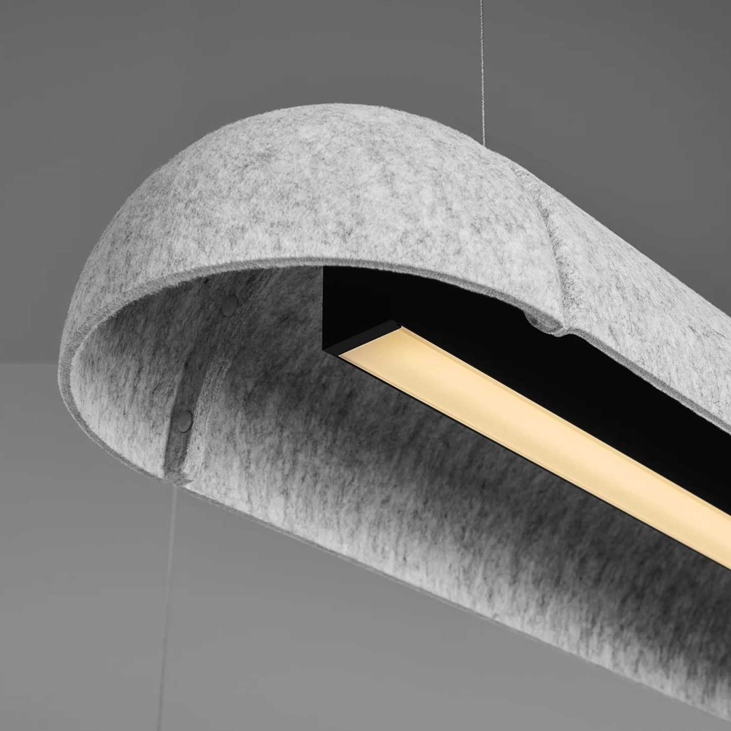 Acoustic DIY Lighting 0090 – Contemporary DIY Sound-Reducing LED Fixture - Image 7