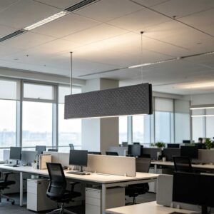 Acoustic Office Lighting 0118