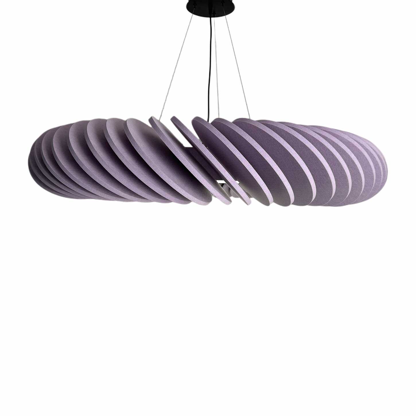 Acoustic DIY Lighting 0182 – Contemporary DIY Sound-Reducing LED Fixture