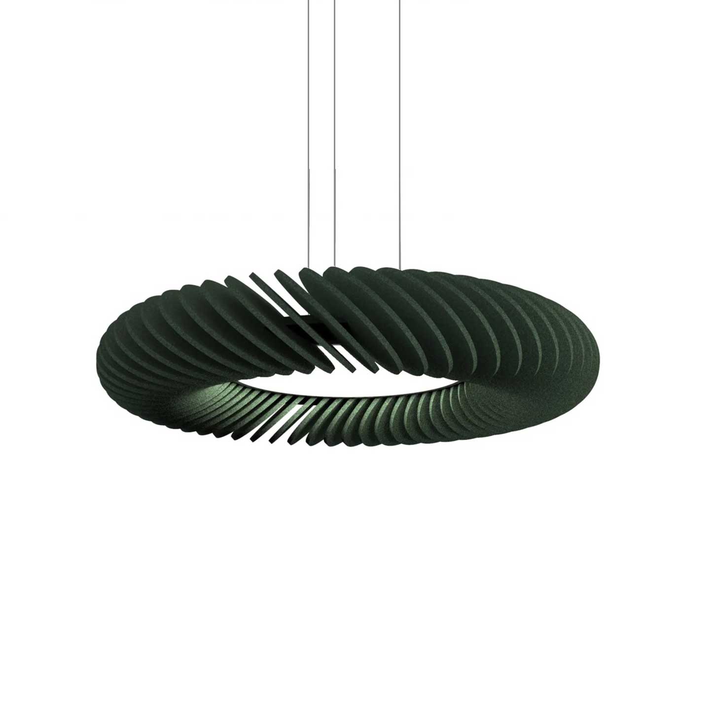 Acoustic DIY Lighting 0182 – Contemporary DIY Sound-Reducing LED Fixture - Image 3