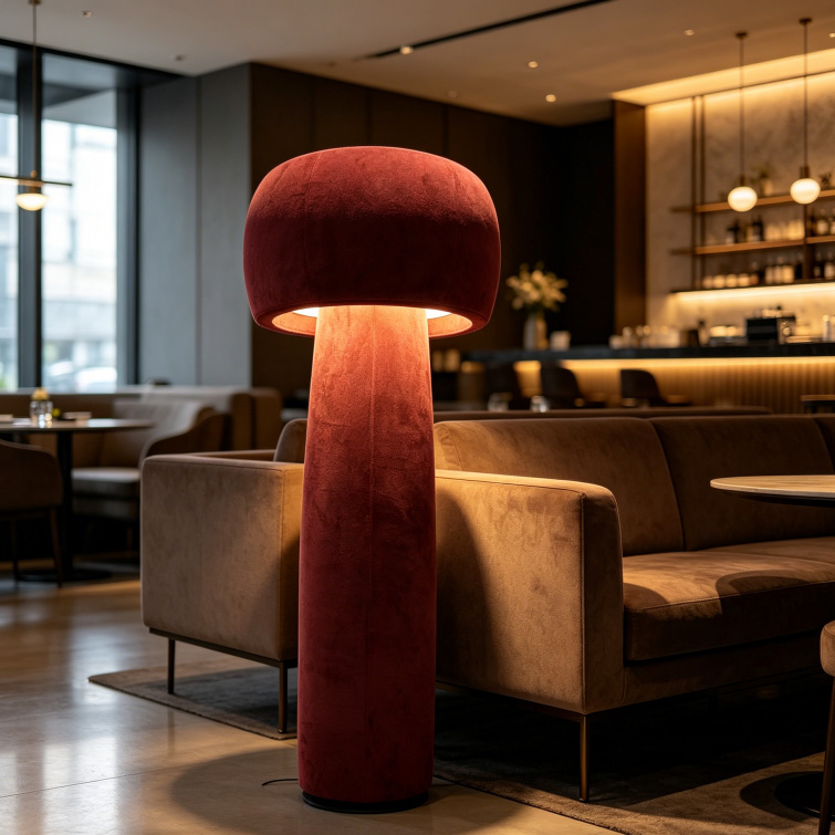 Acoustic Decorative Products 0197 – Large Floor Acoustic Lamp for Stylish Interior Spaces - Image 2