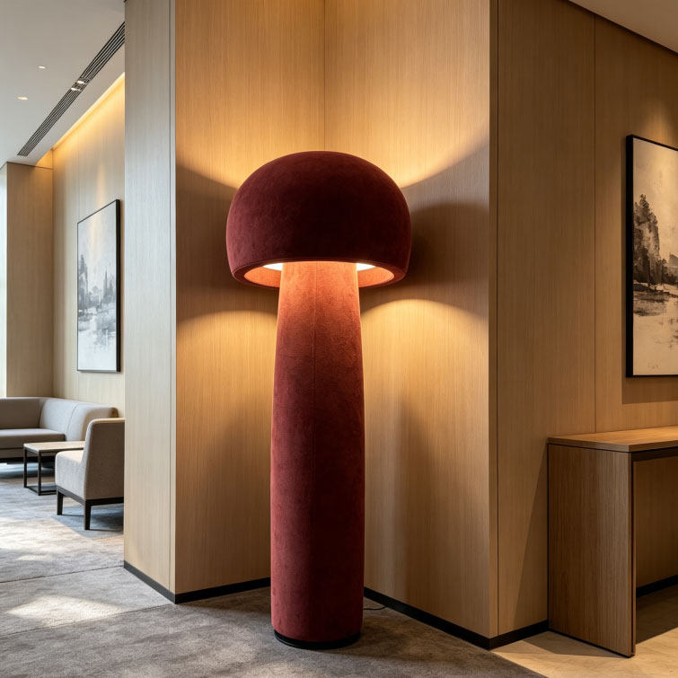 Acoustic Decorative Products 0197 – Large Floor Acoustic Lamp for Stylish Interior Spaces - Image 3