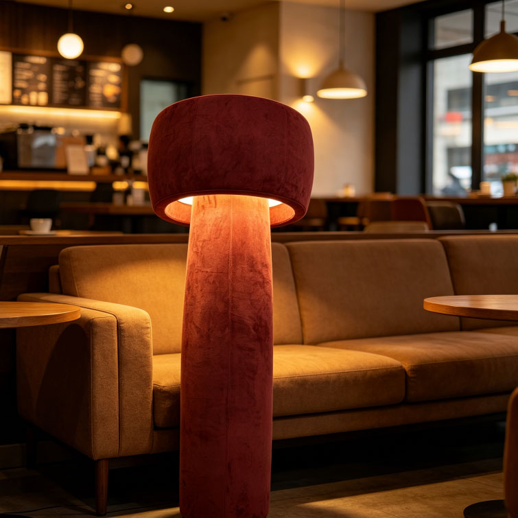 Acoustic Decorative Products 0197 – Large Floor Acoustic Lamp for Stylish Interior Spaces - Image 4
