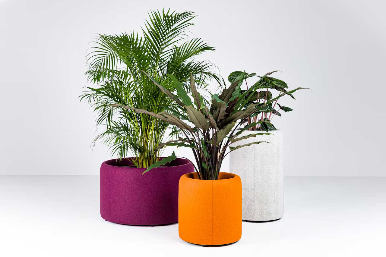 Acoustic Decorative Products 0201-1 Acoustic Planter for Stylish and Quiet Workspaces - Image 3