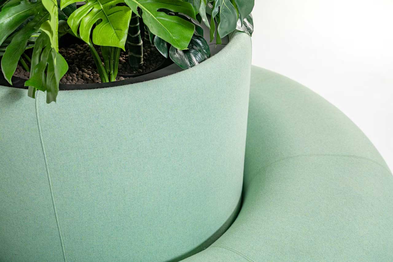 Acoustic Decorative Products 0201-3 Acoustic Bench for Quiet and Comfortable Public Spaces - Image 6