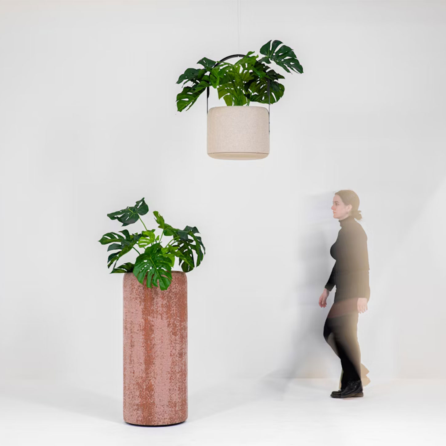 Acoustic Decorative Products 0201-4 Wall-Mounted Acoustic Planter for Quiet and Inspiring Workspaces - Image 3