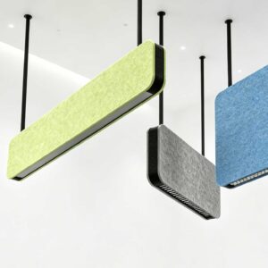 Acoustic Office Lighting 0113 – Designer Acoustic Pendant for Productive Office Environments