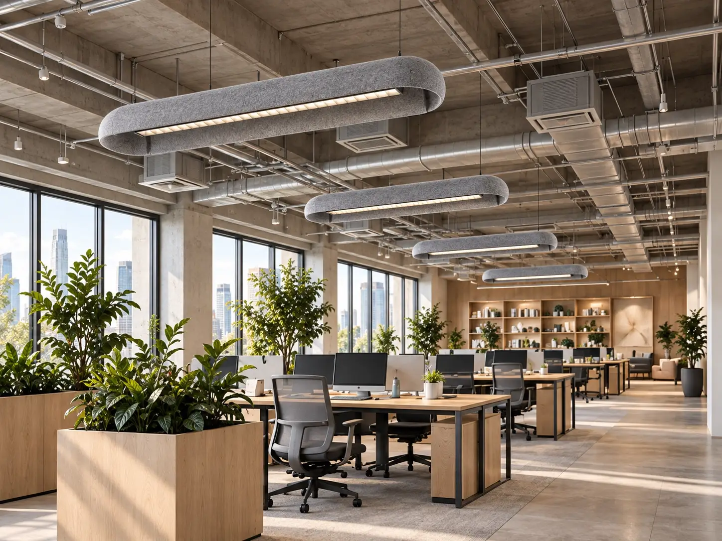 Light Diffuser Types Acoustic Lighting for Different Ceiling Types | TUER