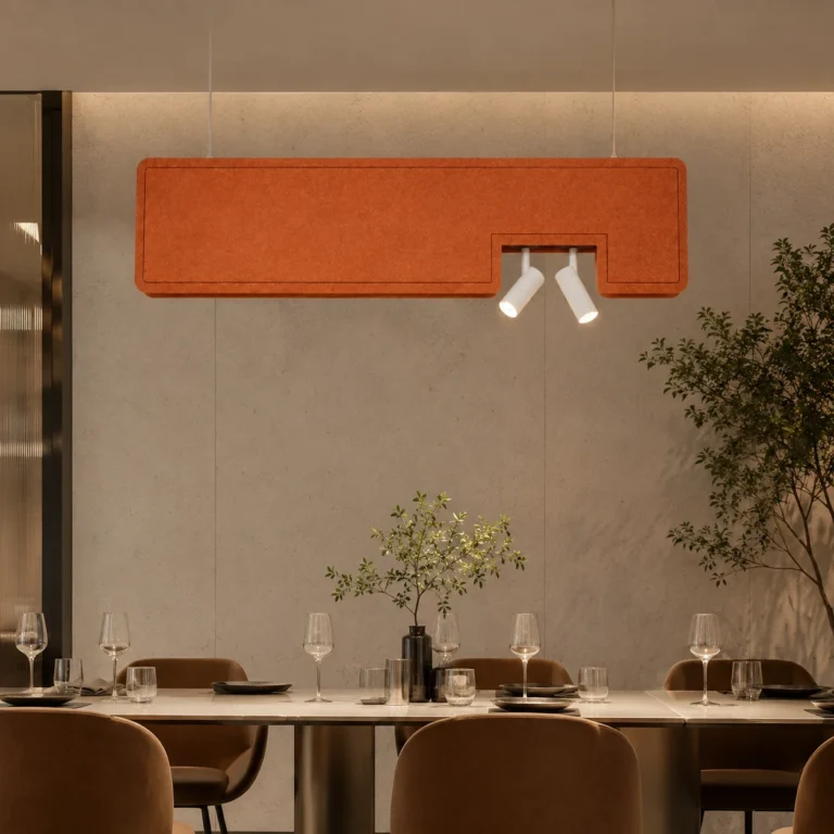 Slot Panel Acoustic Linear Light