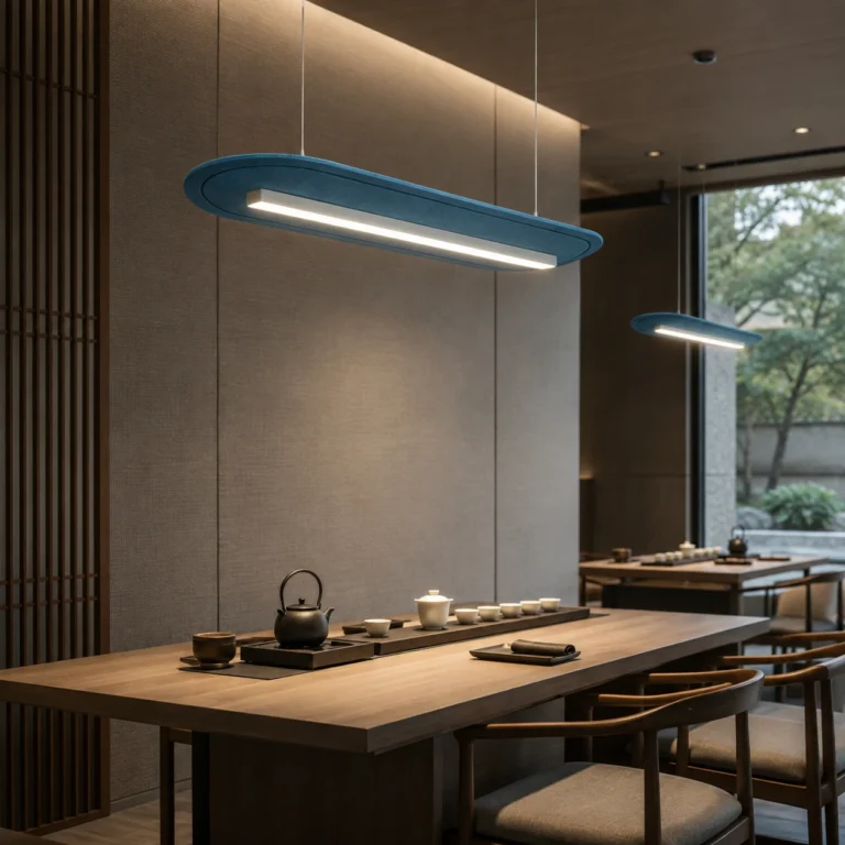 Rounded Ring Acoustic Linear Light