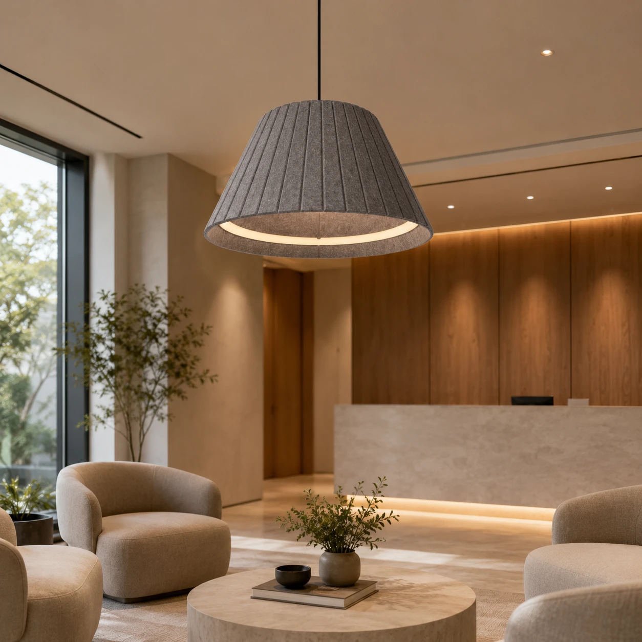 Bell Acoustic Pendant Light - Image 4
