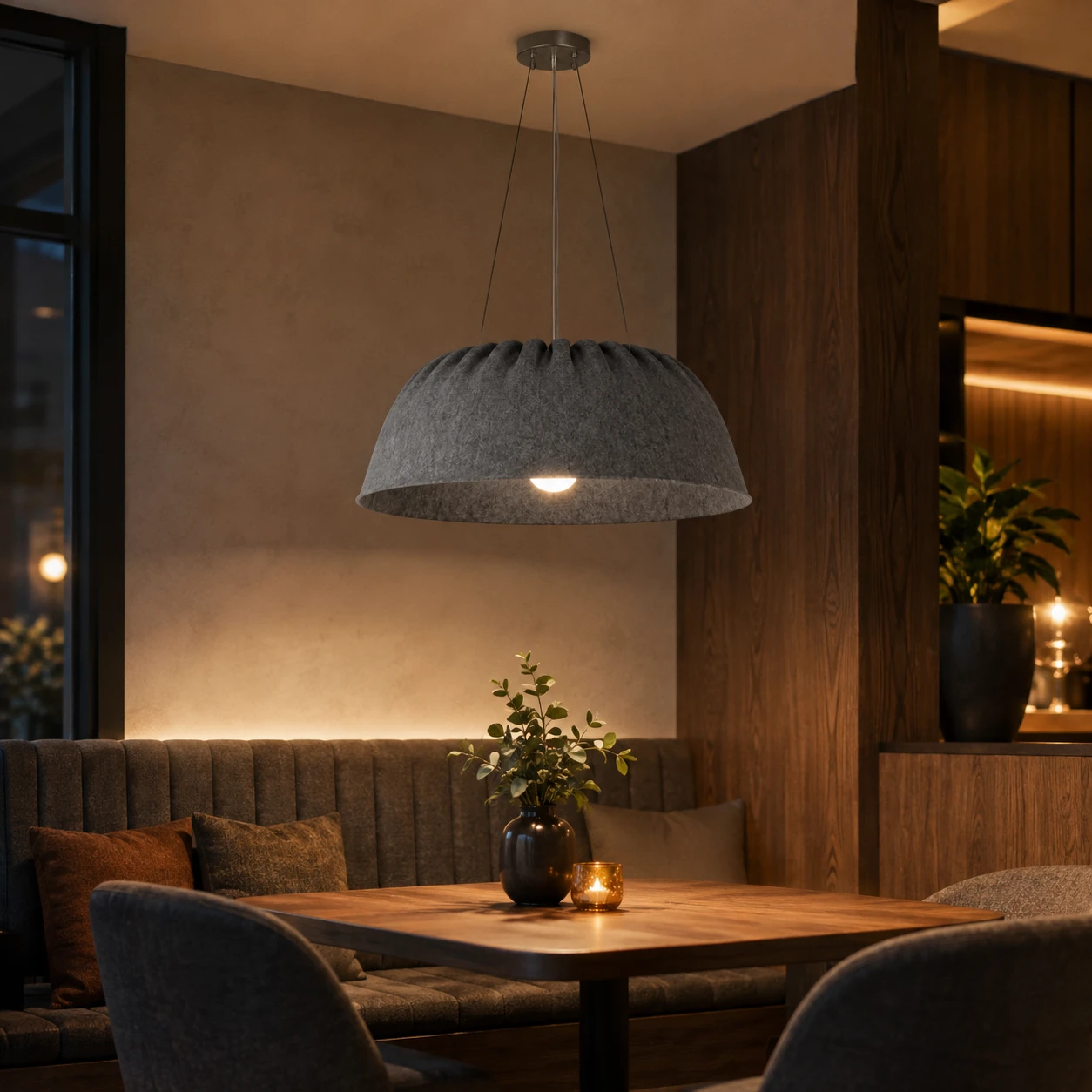 Layered Dome Sculptural Acoustic Light - Image 4