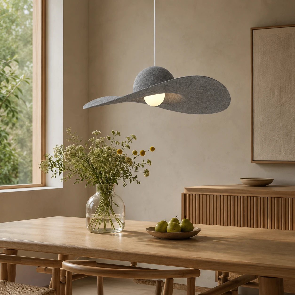 Pebble Cluster Sculptural Acoustic Light - Image 4