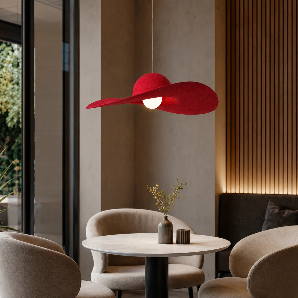 Pebble Cluster Sculptural Acoustic Light