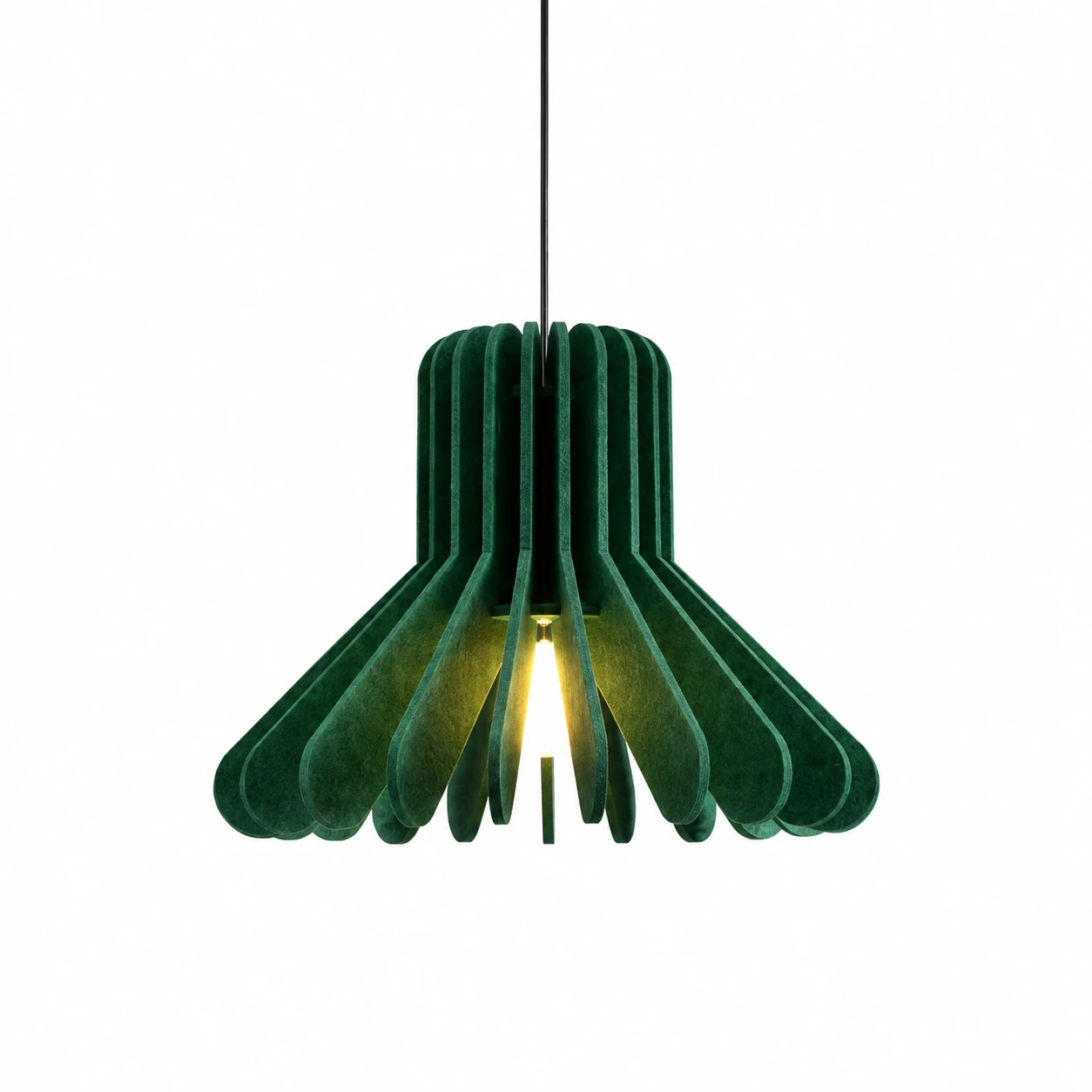 Fluted Bell Sculptural Acoustic Light - Image 2