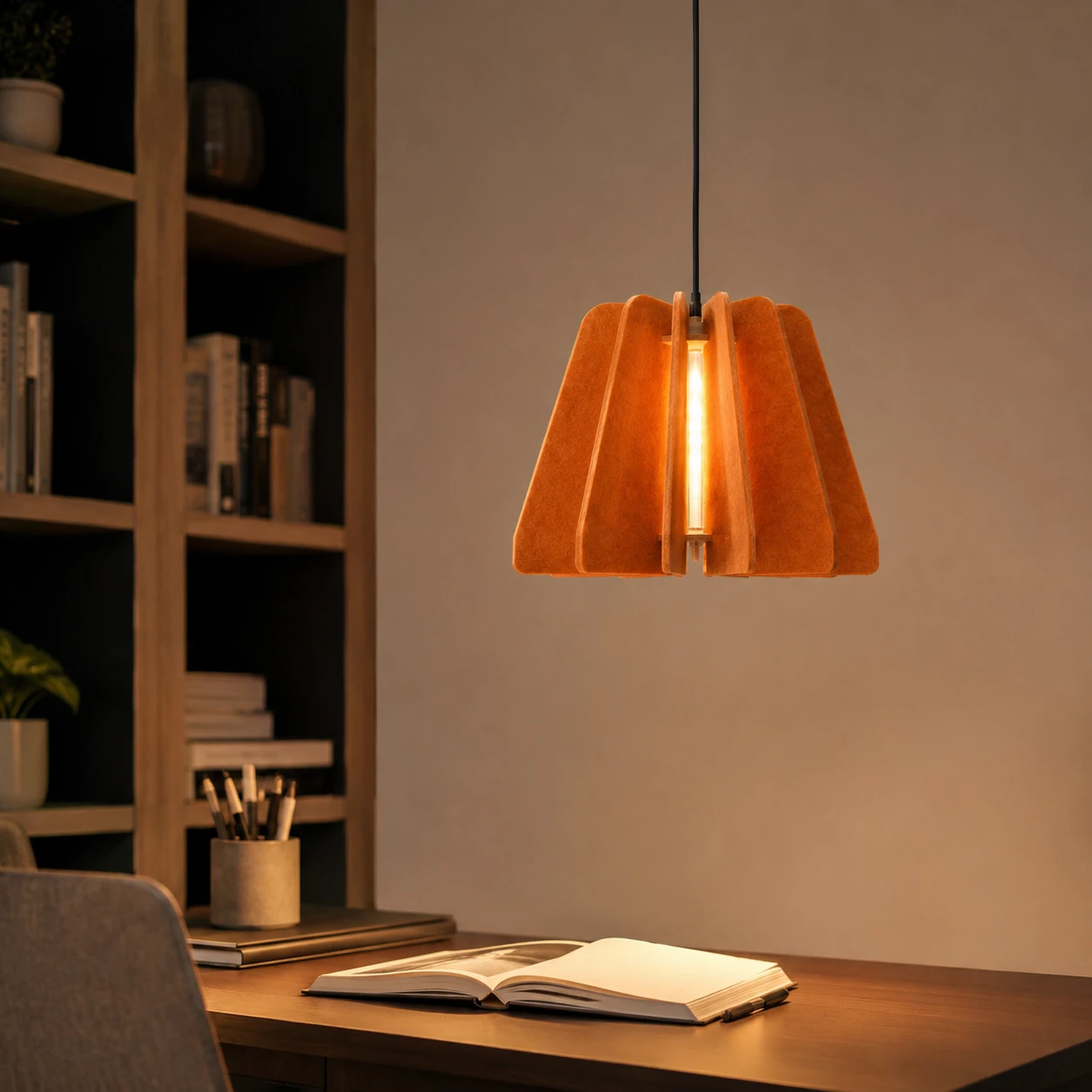 Petal Lantern Sculptural Acoustic Light