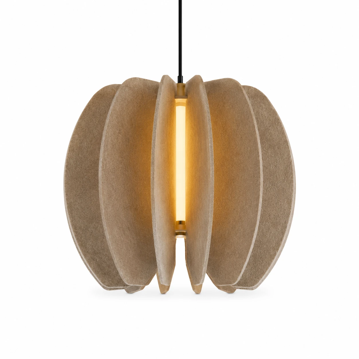 Slit Globe Acoustic Pendant Light - Image 3