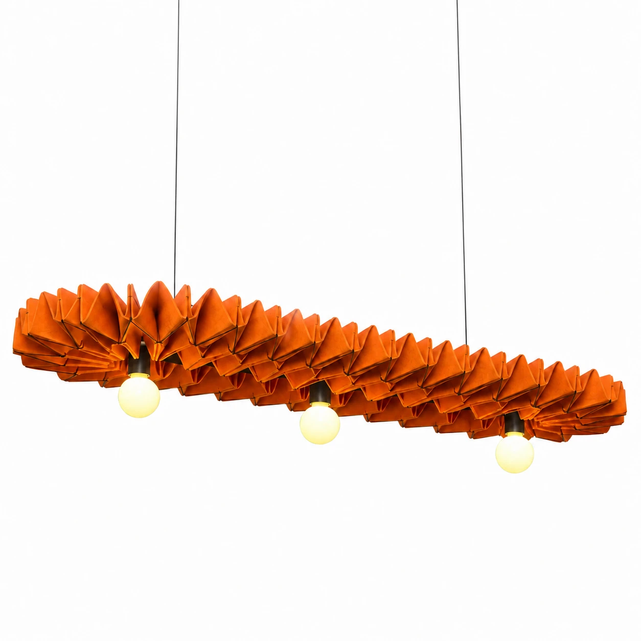 Petal Wave Sculptural Acoustic Light - Image 2