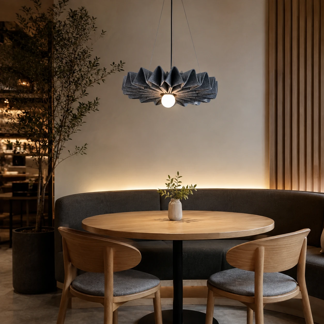 Petal Burst Sculptural Acoustic Light