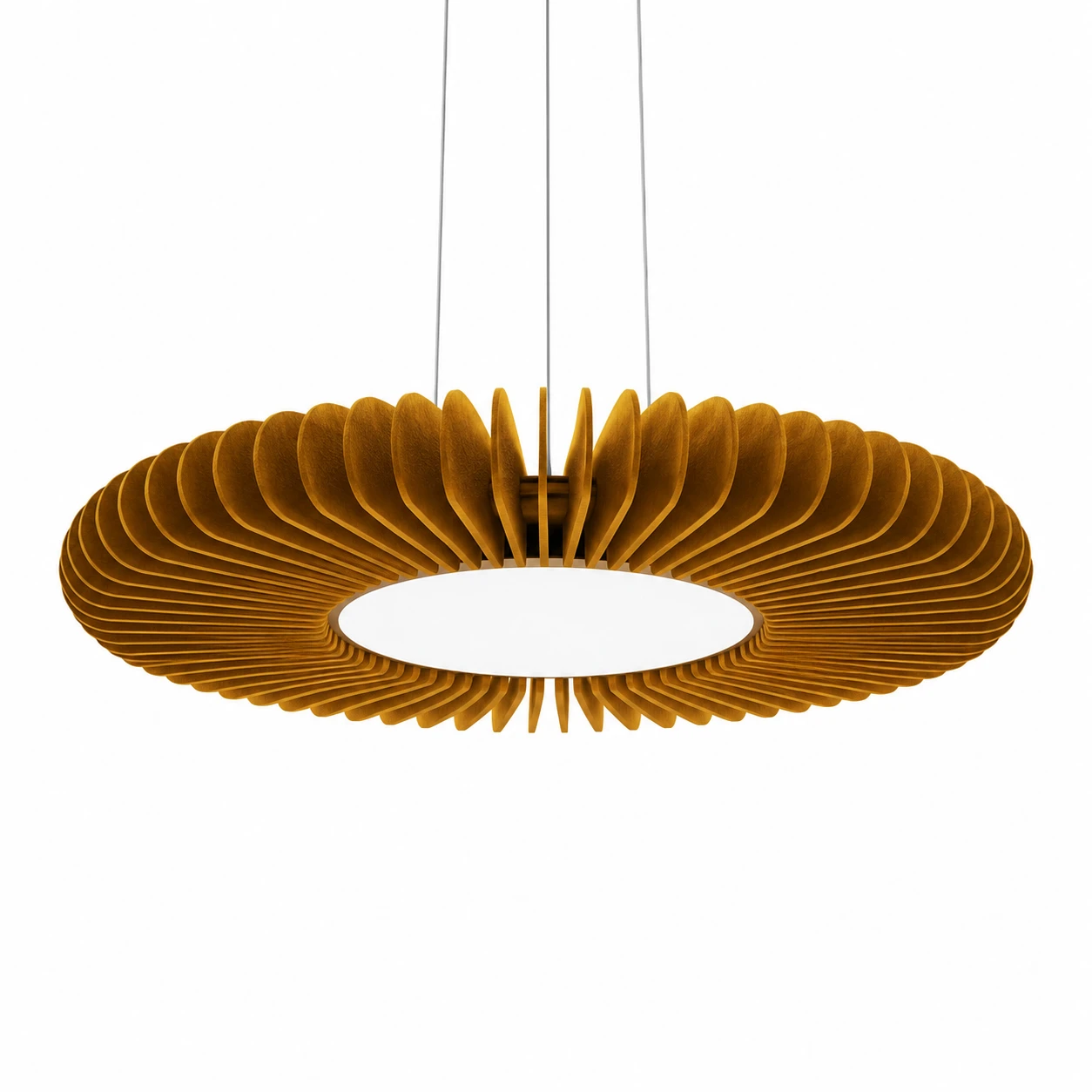 Spiral Ring Sculptural Acoustic Light - Image 3