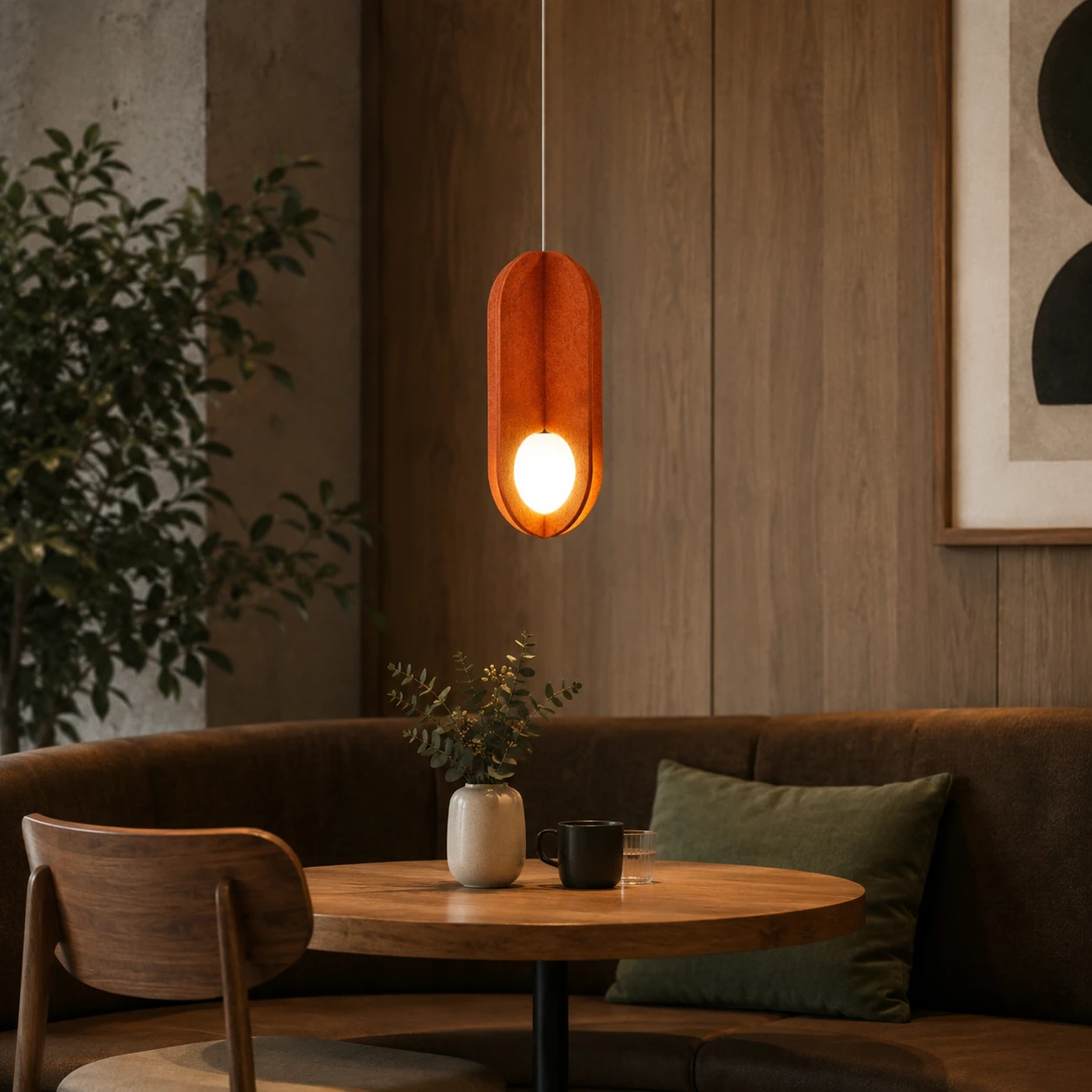 Loop Sculptural Acoustic Light - Image 3