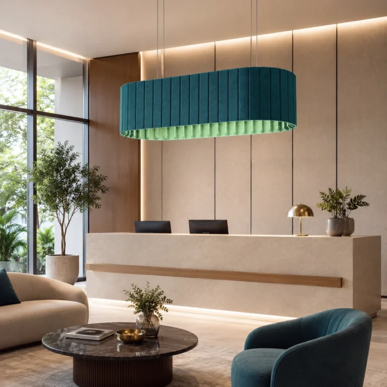 Ribbed Oval Acoustic Linear Light