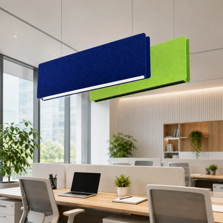 Offset Panel Acoustic Linear Light