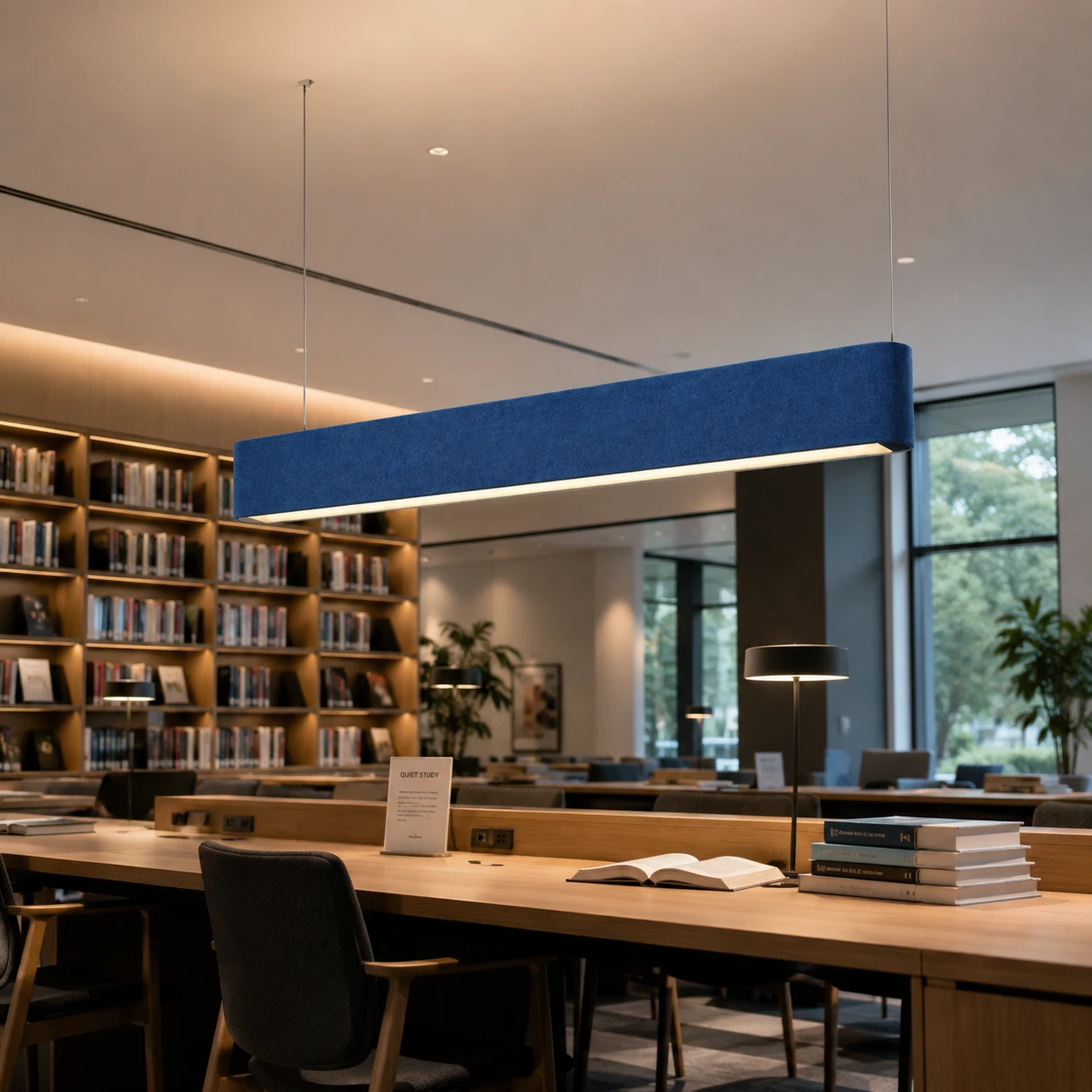 Slim Panel Acoustic Linear Light