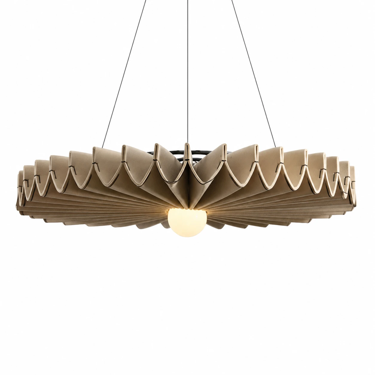 Lattice Flower Sculptural Acoustic Light - Image 2