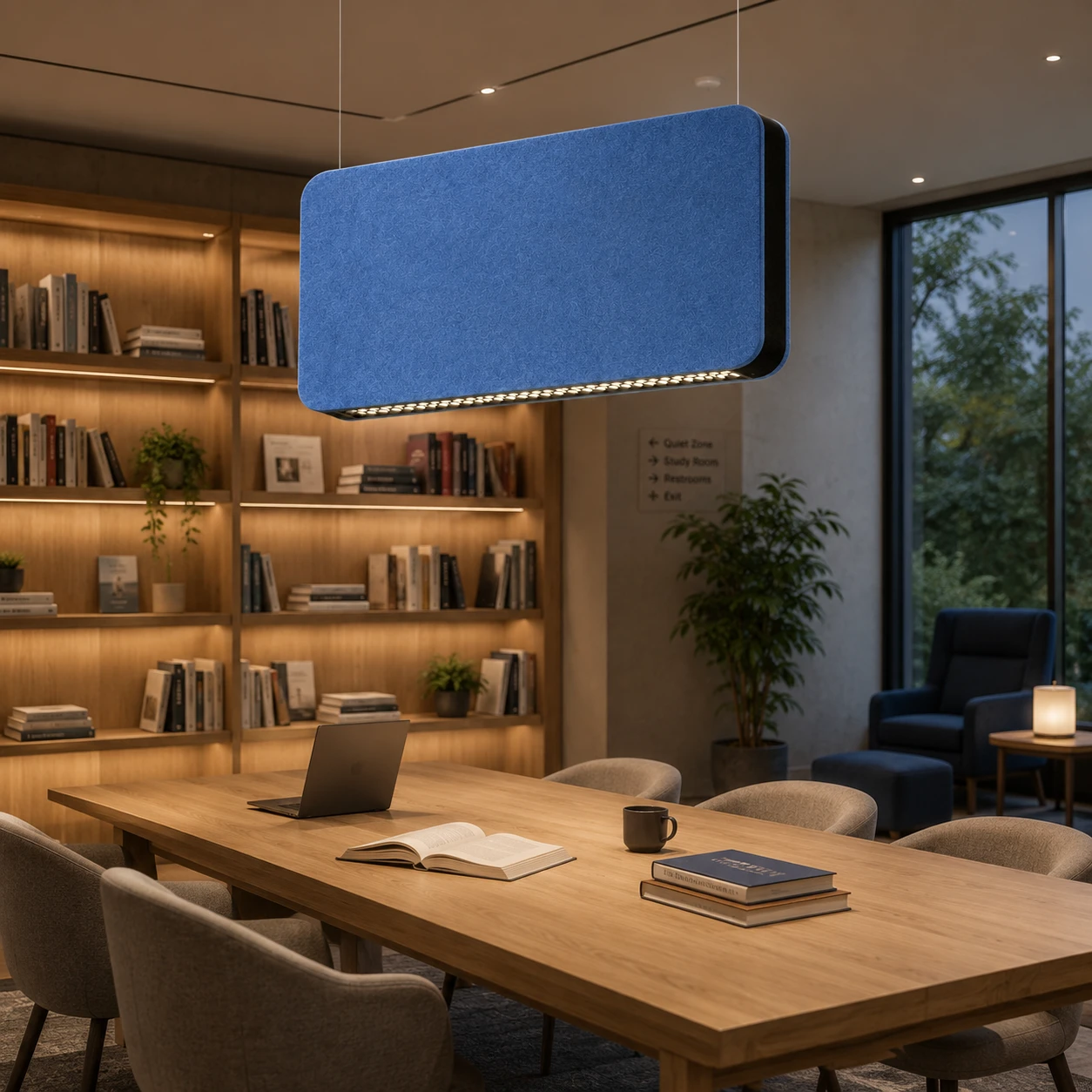 Folded Panel Acoustic Linear Light - Image 4