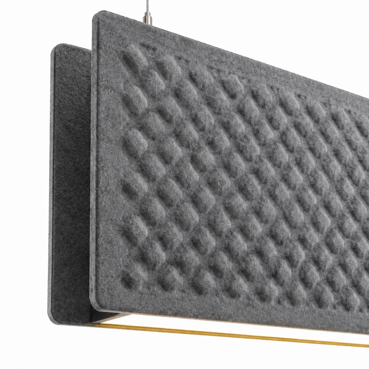 Ribbed Panel Acoustic Linear Light - Image 4