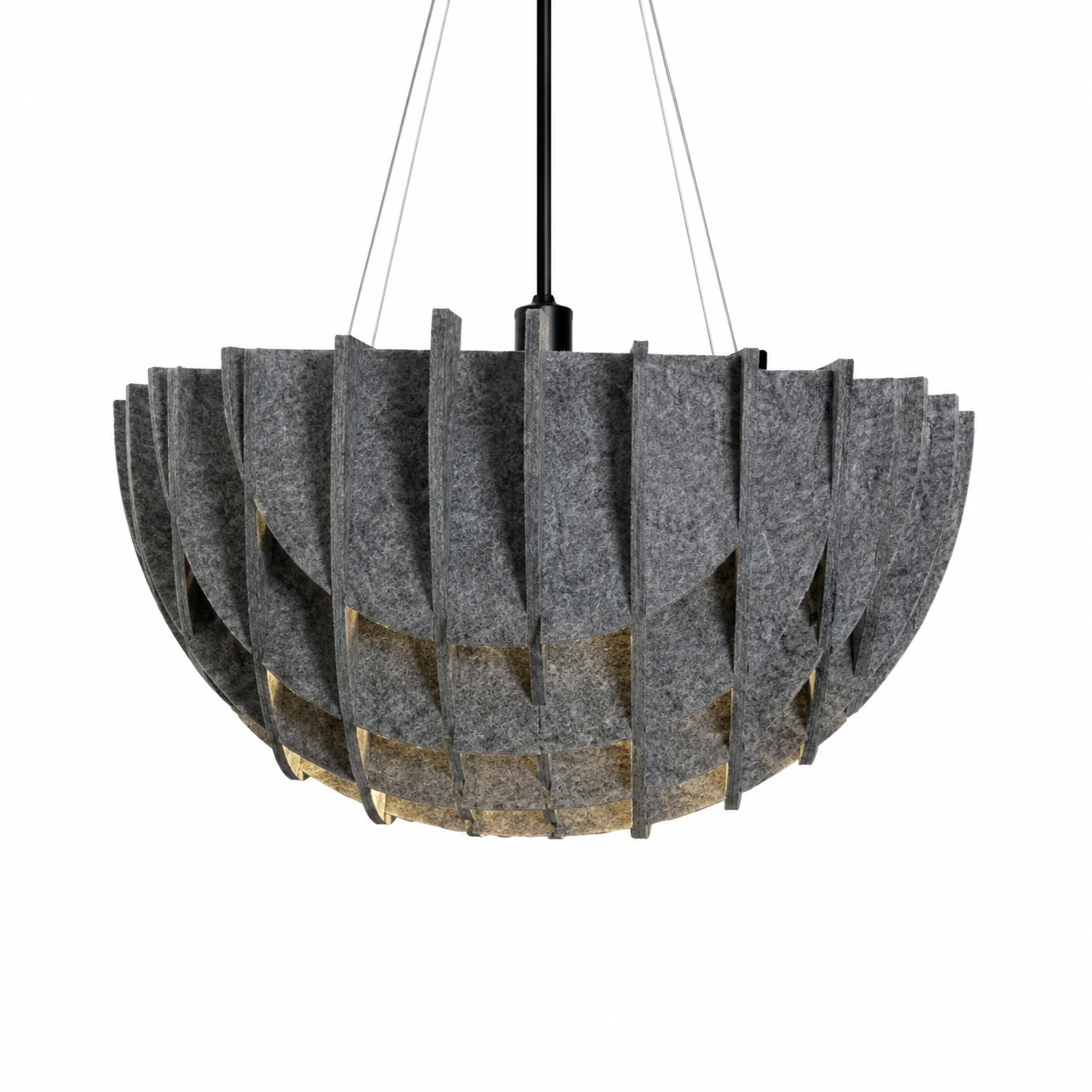 Petal Basket Sculptural Acoustic Light - Image 4