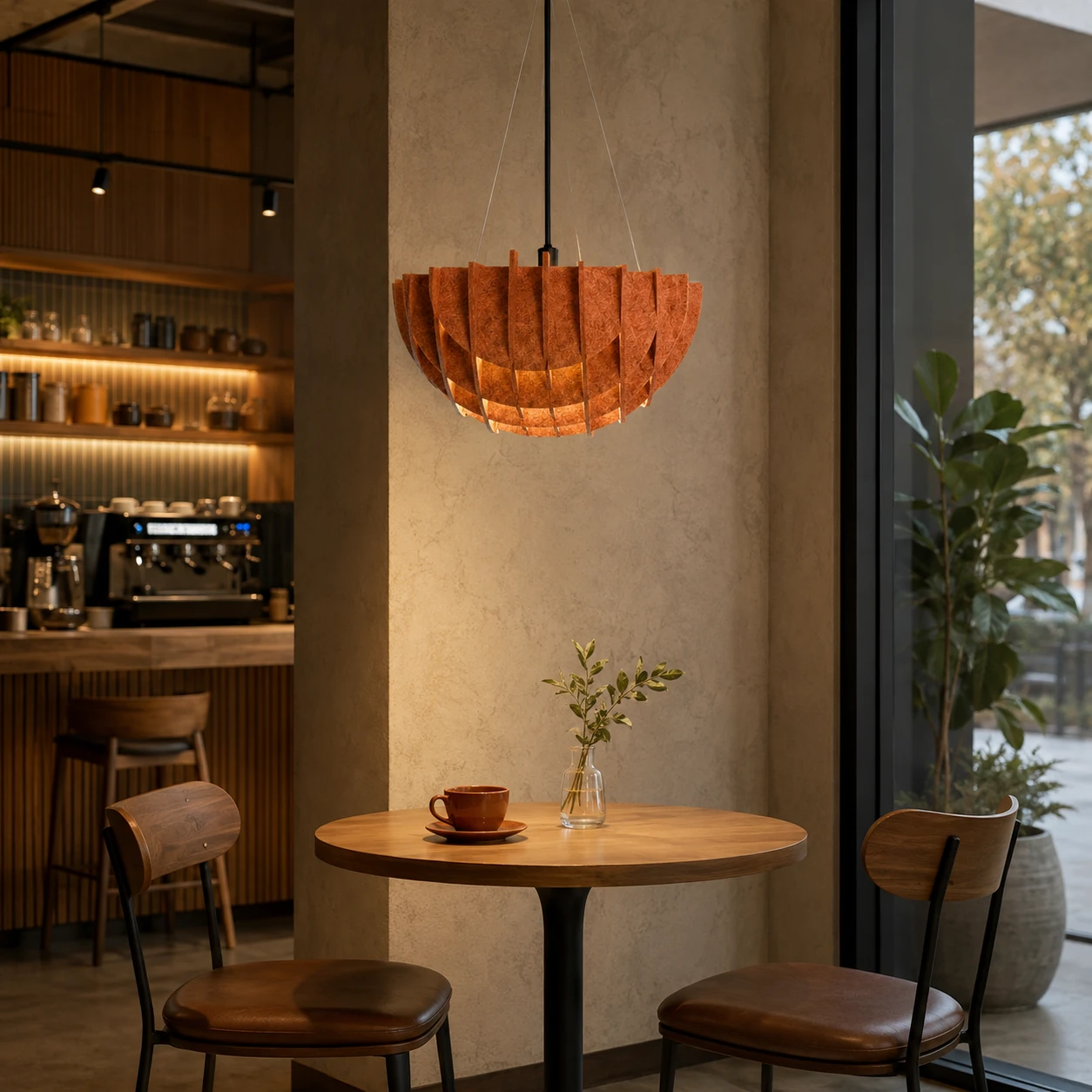 Petal Basket Sculptural Acoustic Light - Image 2