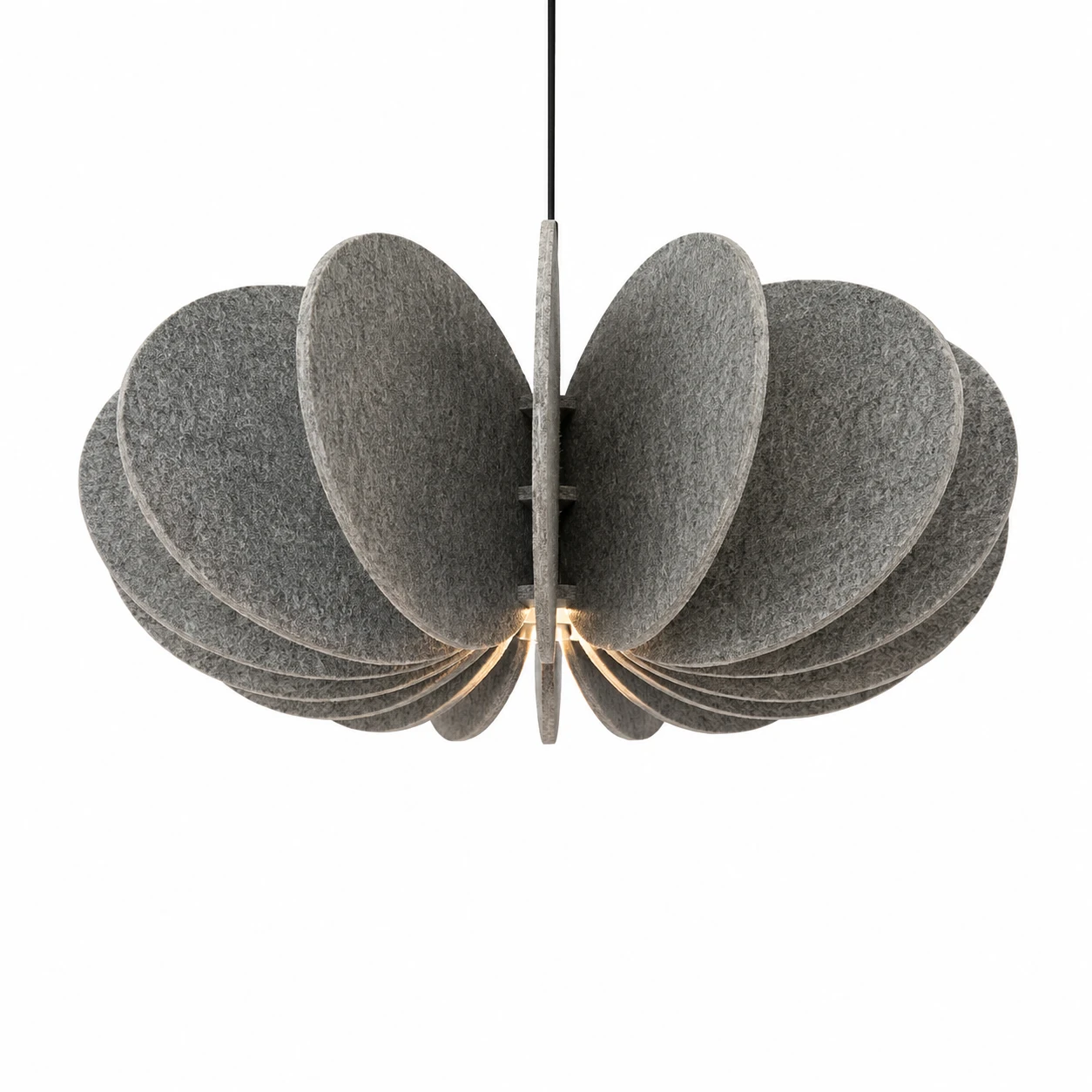 Lotus Petal Acoustic Pendant Light - Image 2