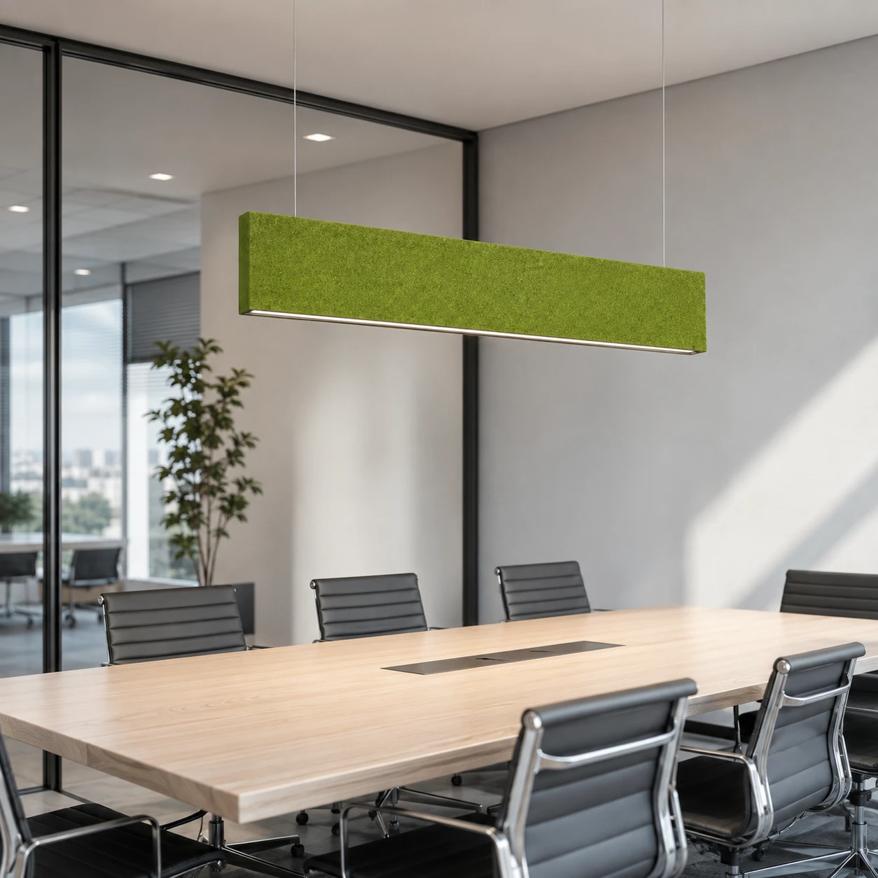 Sloped Panel Acoustic Linear Light - Image 3