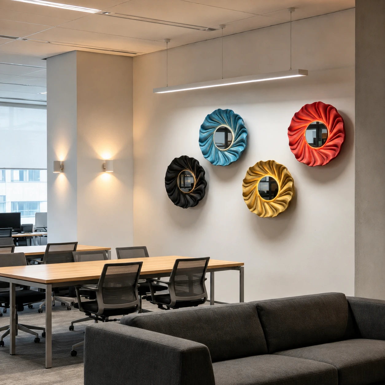Rosette Acoustic Wall Light - Image 2