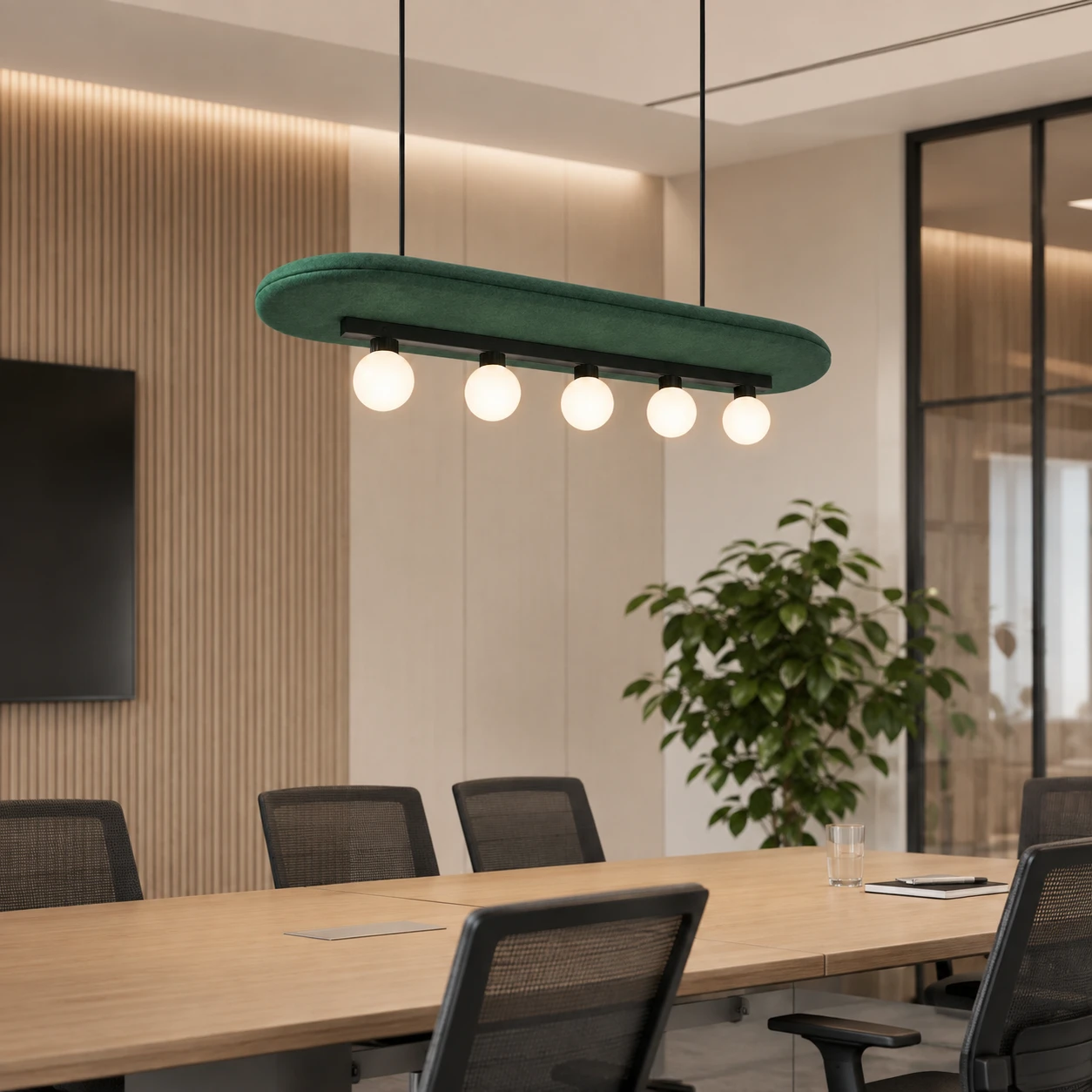 Capsule Bar Acoustic Linear Light