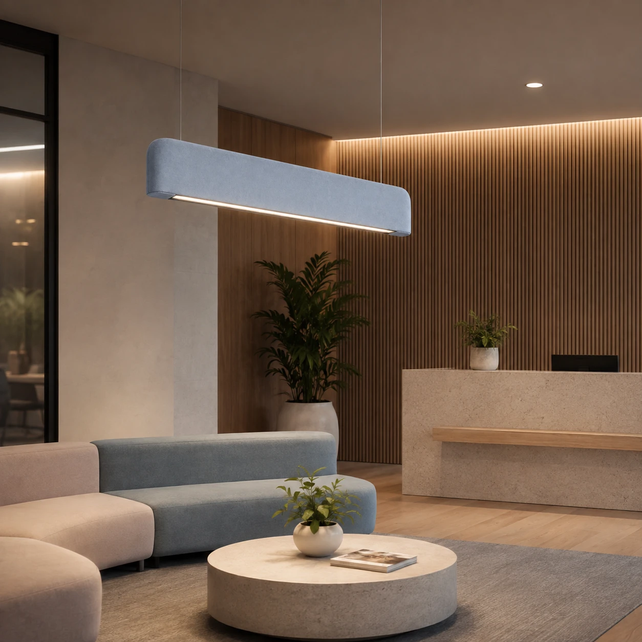 Dual Panel Acoustic Linear Light - Image 5