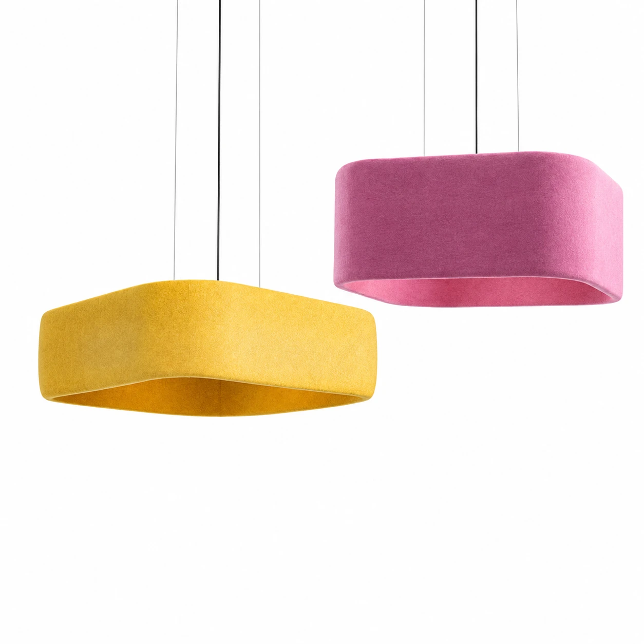 Low Profile Drum Acoustic Pendant Light - Image 2
