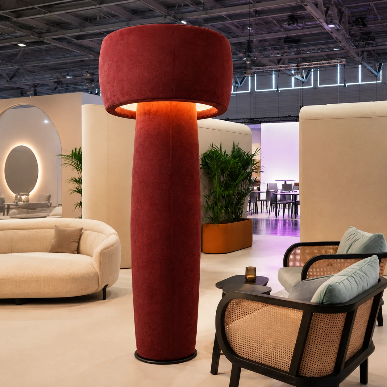 Column Acoustic Floor Lamp - Image 4