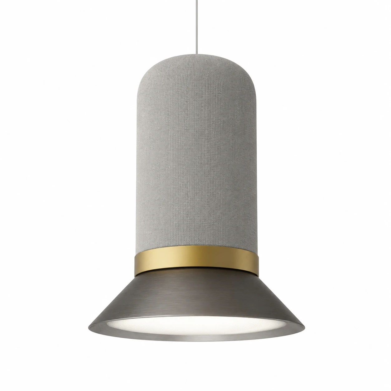 Layered Cone Acoustic Pendant Light - Image 2