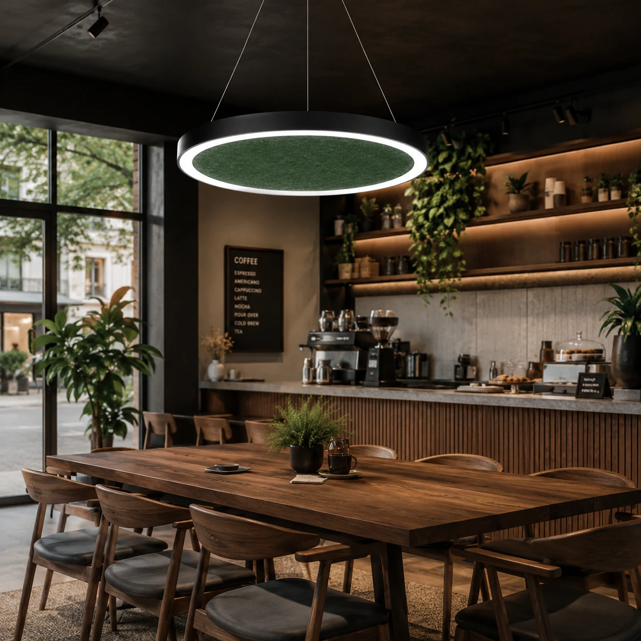 Ring Disc Acoustic Ceiling Light - Image 2