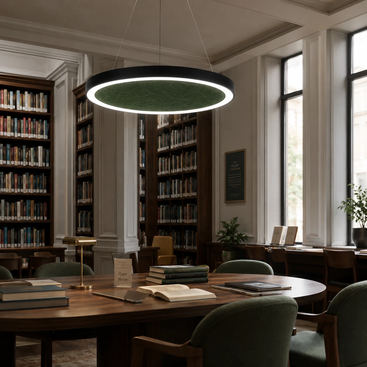 Ring Disc Acoustic Ceiling Light - Image 3
