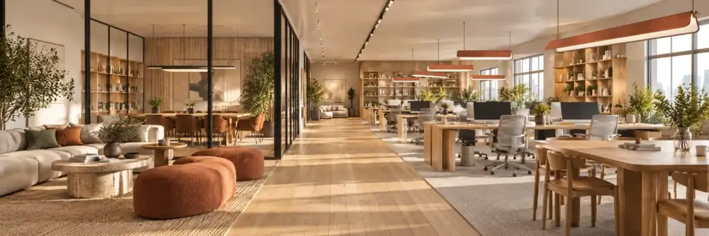 the use of acoustic lighting in open-office